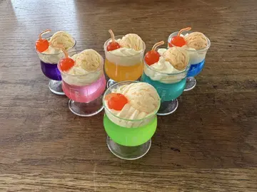 크림 소다 미니어처 피규어