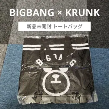 [ 미개봉 새상품 ] BIGBANG KRUNK 토트백 블랙