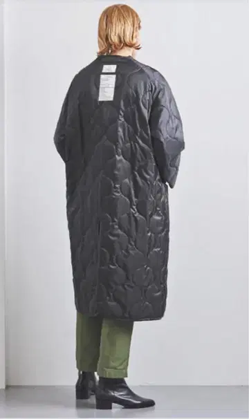 [ 새상품급 ] HYKE QUILTED LINER COAT 퀼팅 롱 코트