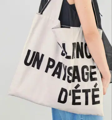 인기 완판 IENA BLANC COTTON BAG
