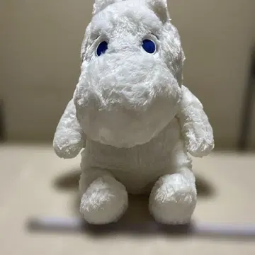 무민 화이트 봉제 인형 택 없음
