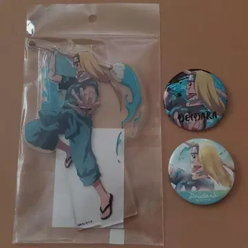 NARUTO POPUPSTORE 아크릴 스탠드 캔뱃지 데이다라