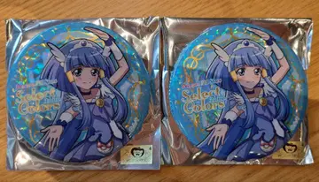 프리큐어 Select Colors Blue 홀로그램 캔뱃지 큐어 뷰티