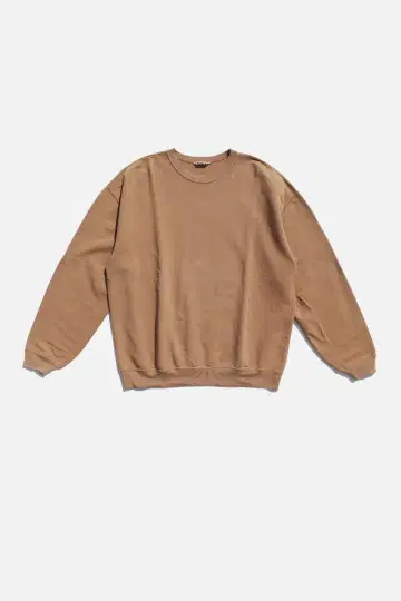 AURALEE SUPER SOFT HEAVY SWEAT P/O Brown