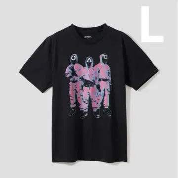 새상품 그라니프 x 오징어 게임 티셔츠 L