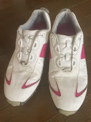 FootJoy 골프화 여성용 화이트/핑크