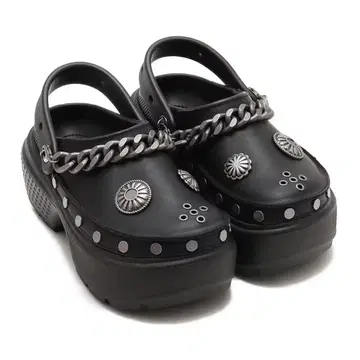crocs Stomp Embellished Clog Black