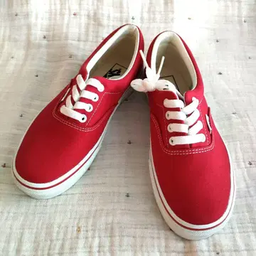 [미사용 새상품] VANS 23cm 오프 더 월/ ERA 에라 빨간색