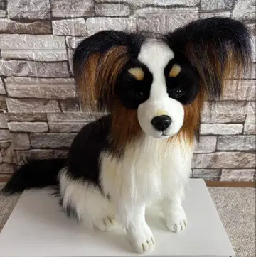 파피용 봉제 인형 강아지 한사