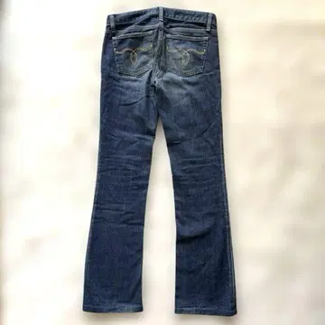 레어 moussy Y2K 로우라이즈 데님 상태 좋음 사이즈 25