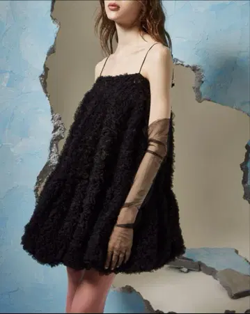 POPPY TULLE BALLOON 튜닉 (BLACK) 튜닉