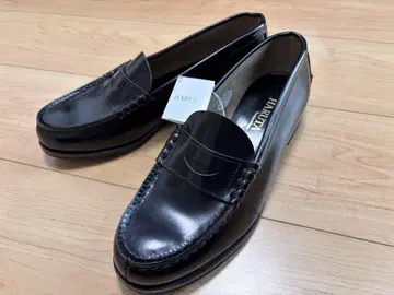 [ 미사용품 ] HARUTA 로퍼 25.5E 블랙