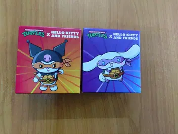 KITTY x TURTLES 2체 세트 태국 맥도날드