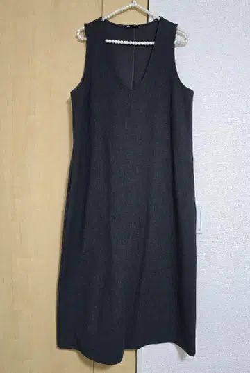 ZARA 원피스 S 다크 그레이 오버롤 스커트 자라