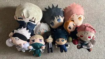 주술회전 봉제인형 마스코트 종합 세트