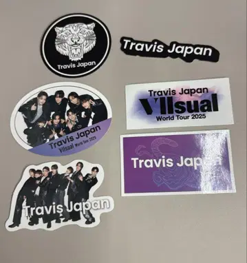 Travis Japan 왈츠 스티커 집합