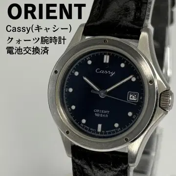미사용품 ORIENT 오리엔트 Cassy 쿼츠 손목시계 배터리 교환 완료