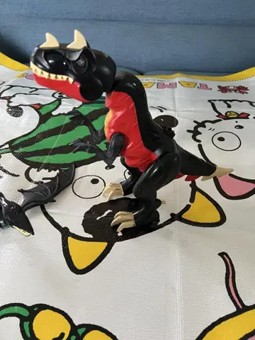 가동식 드래곤 피규어 블랙 빨간색 LEGO