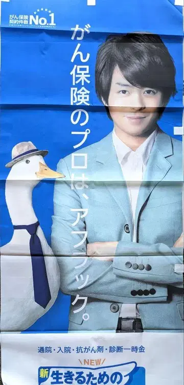 아라시 사쿠라이 쇼 아플락 판매 촉진용 특대형 홍보용 배너 [미사용]