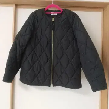 오파크 클립 퀼팅 자켓 M