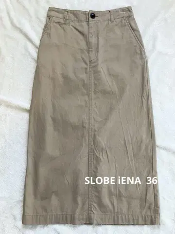 [ 새상품급 ] SLOBE iENA 브라운 타이트 스커트 36
