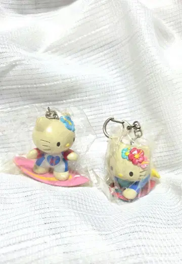 헬로키티 서핑 팬 HELLO KITTY 키링 서핑