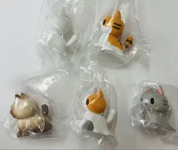 가챠가챠 액체가 되어가는 고양이 마스코트 피규어