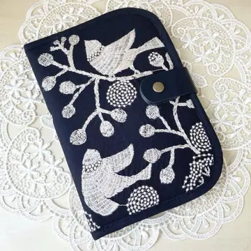 점과 선 무늬 제작소 멀티 케이스 bird garden 핸드메이드