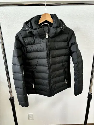 PYRENEX 블랙 다운 자켓 36 피레넥스