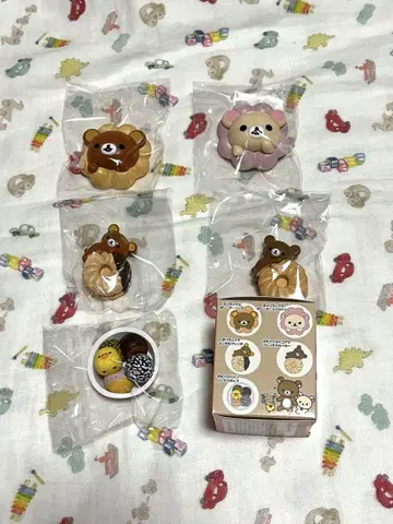 리락쿠마 미스터 도넛 마그넷 컬렉션 전 5종