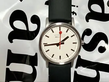MONDAINE 스위스 철도 공식 시계 화이트