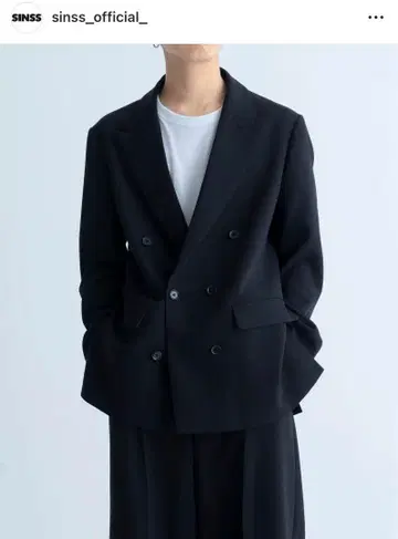 SINSS 더블 테일러드 자켓 [ M ]