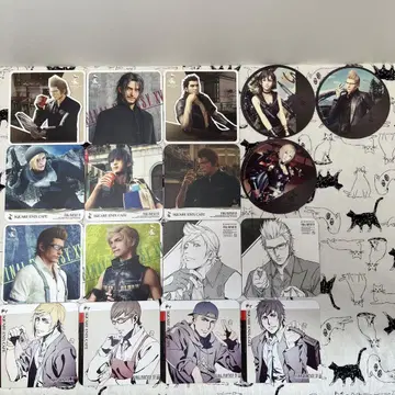 파이널 판타지 15 스퀘니 카페 코스터 17개 묶음 판매