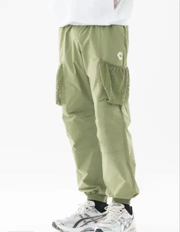 CRONOS ATHLEISURE CARGO PANTS [ KHAKI ]