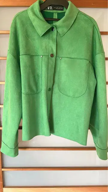 ZARA 그린 자켓 S 사이즈