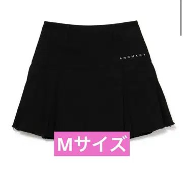 andmary Mary 로고 코튼 스커트 앤드마리 M