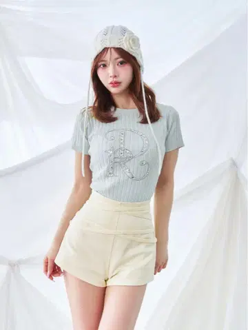 [즉완품] Darich 다리치 DR 비쥬 리브 니트탑