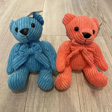 곰 봉제 인형 코듀로이