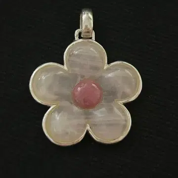 TOUS 펜던트 탑 꽃 모티브 925 0910002