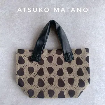 ATSUKO MATANO 푸우토 양배추 자카드 토트백 S 마타노 아츠코