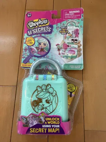 Shopkins Li'l Secrets 민트 그린 샵킨즈