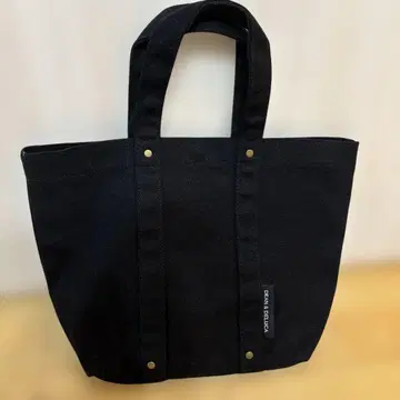 dean&deluca 토트백 두꺼운 원단 코튼 토트백 블랙
