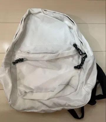 백팩 화이트 나일론