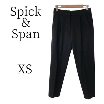 Spick&Span 스픽 앤 스팬 블랙 슬랙스 XS (SS)