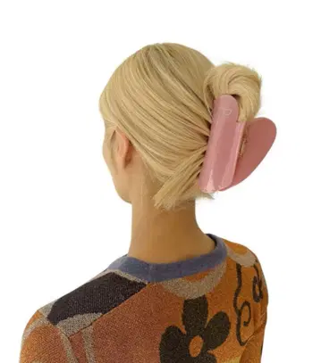 POTETE big heart clip pink