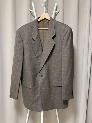 셋업 테일러드 자켓 브라운