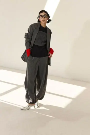 OMMO IRREGULAR PATTERN PT 벌룬 팬츠