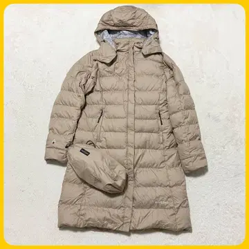 새상품급 몽벨 수납 봉투 포함 트래블 다운 롱 코트 M 1101279