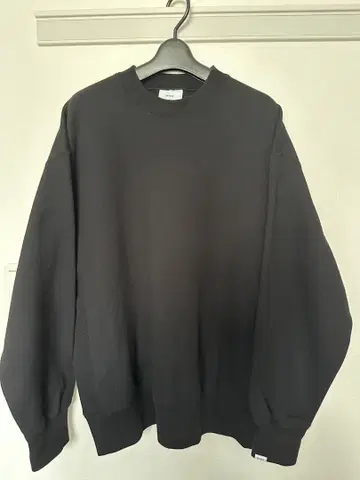 HYKE SWEAT SHIRT 맨투맨 하이크 XL 4 블랙 크루넥
