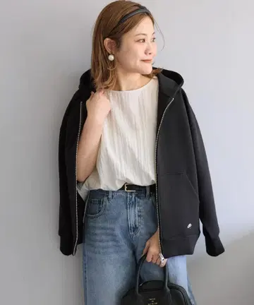 pual ce cin 종이상자 W 지퍼 후드티